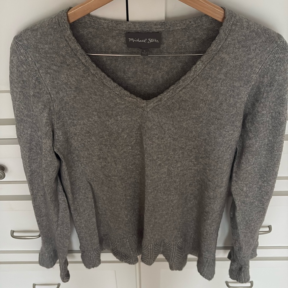 Michael Stars gray sweater